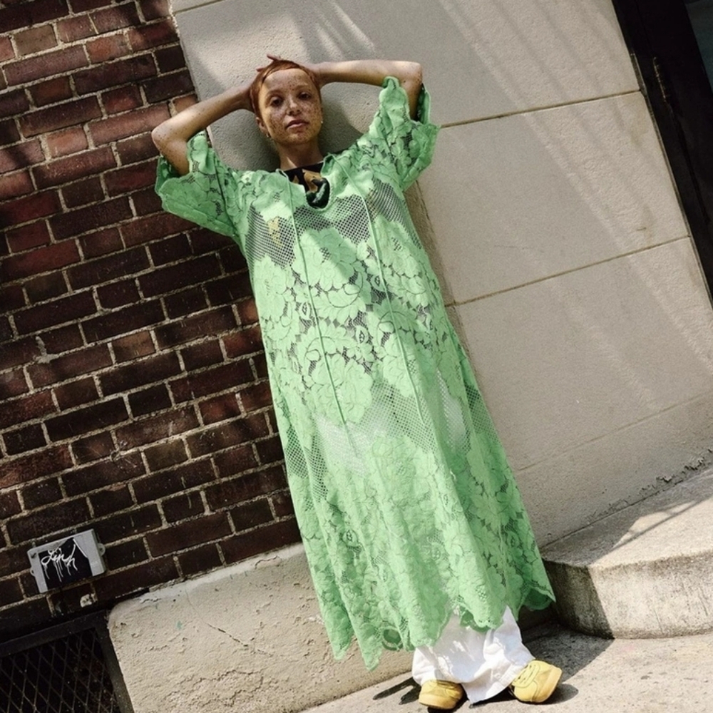 Mr. Larkin Lola Dress In Green